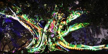 “vivid sidney” festival cahaya, musik dan ide