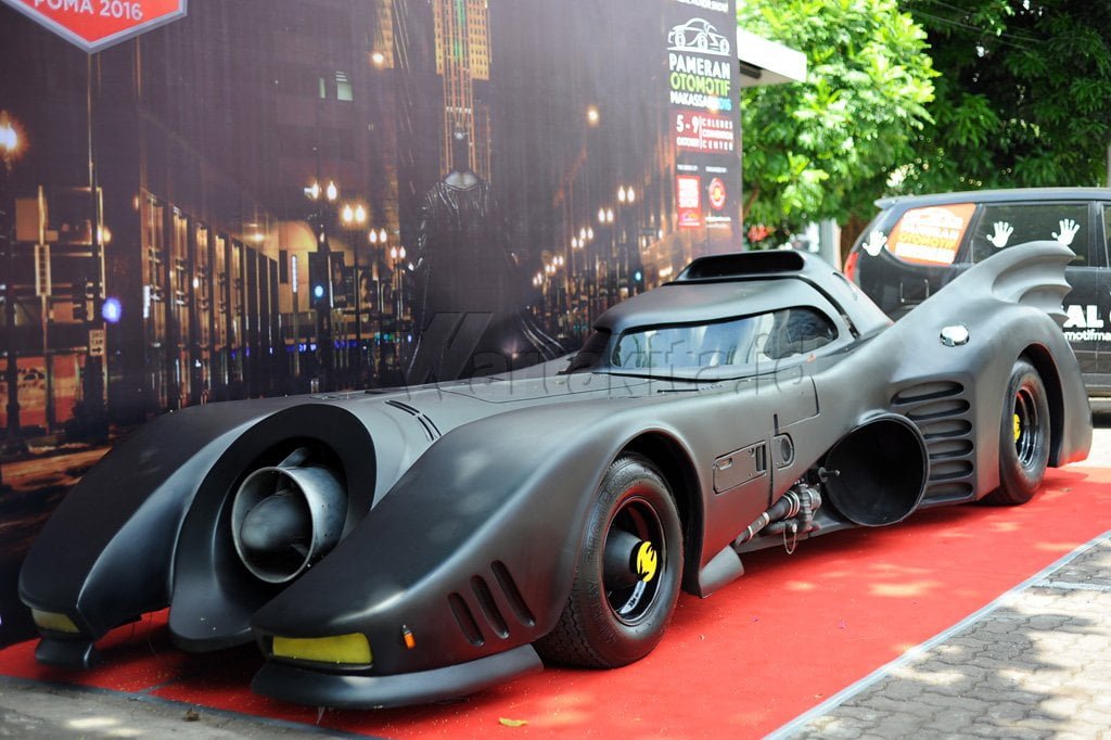 Mobil Batman yang akan dipamerkan di POMA 2016. Wartakita/Herwin Gunadi