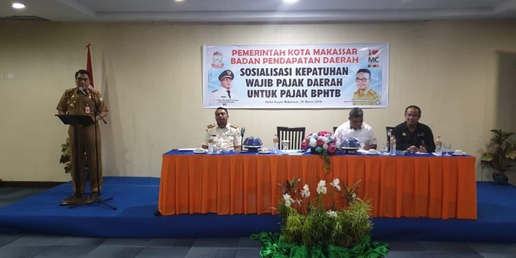 Ingatkan Pengemban Pajak, Bapenda Makassar Kembali Sosialisasi Wajib Pajak BPHTB IMG-20190326-WA0019