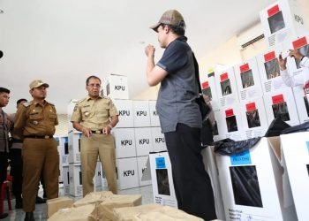 Walikota tinjau kotak Suara