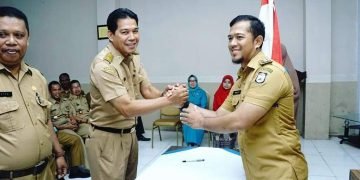 Serah Terima Jabatan Lurah Tamanrea Jaya