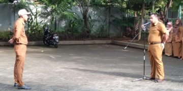 Camat Mamajang Pimpin Upacra Apel Pagi