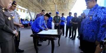 Upacara Hari Kedisiplinan Nasional, Pesan Iqbal Suhaeb Bijak Bermedia Sosial