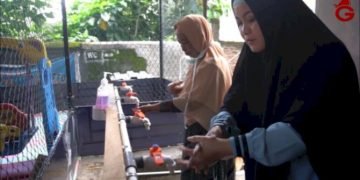 Demi Masyarakat, Disdukcapil Gowa Lengkapi Fasilitas Pencuci Tangan