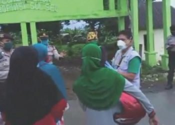 Polres Gowa : Pengnatar Jenazah Pasien Covid-19 Harus Patuh Aturan