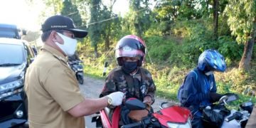 Wabup Gowa Tinjau 6 Titik Pos Pengamanan Perbatasan