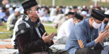 Mentan SYL Salat Idul Adha di Gowa - Utama