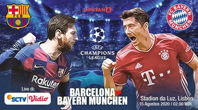 INFOGRAFIS: Duel Kelas Berat Barcelona Vs Bayern Munchen Di Liga ...