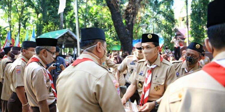 Pesan Khusus Prof Rudy di Apel Terbatas Hari Pramuka pramuka