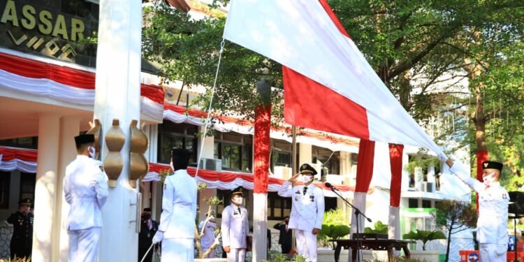 HUT 75 Tahun Indonesia Merdeka, Pj Walikota Makassar : Satukan Tekad Berjuang Bersama Melawan Covid19 WhatsApp Image 2020-08-17 at 9.31.38 AM