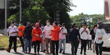 Pencabutan Nomor Urut, Danny-Fatma Diantar Partai Pengusung - Utama