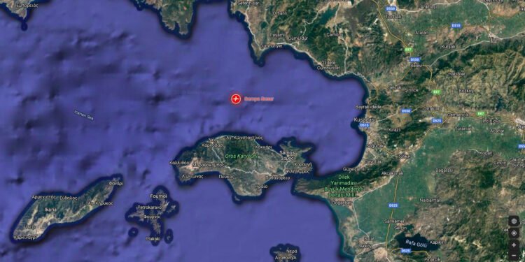Gempa Bumi 7.0 SR Mengguncang Laut Aegean Turki dan Yunani