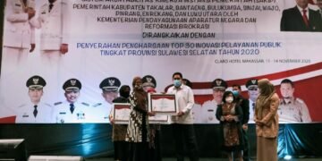RSUD Haji Makassar Raih Penghargaan Top 30 Inovasi Pelayanan Publik Sulsel