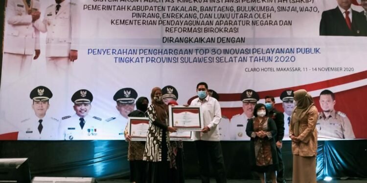 RSUD Haji Makassar Raih Penghargaan Top 30 Inovasi Pelayanan Publik Sulsel IMG-20201113-WA0036