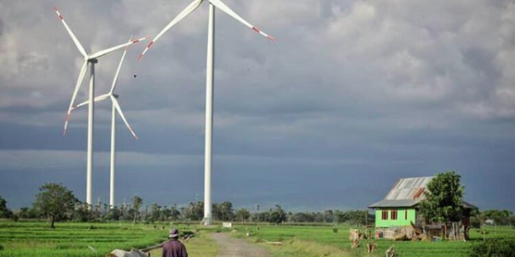5.200 PLTD akan dikonversi PLN menjadi Pembangkit Listrik Energi Baru Terbarukan pembangkit listrik tenaga bayu jeneponto