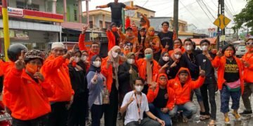Tidak Terpengaruh Fitnah, Orange Muda Gaspool di Hari Terakhir Kampanye