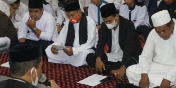 Malam Jelang Pencoblosan, Warga Gelar Zikir dan Doa Bersama untuk Kemenangan ADAMA’