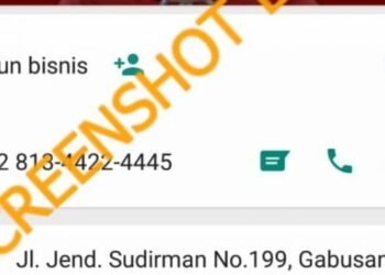 #CekFakta Akun WhatsApp Bupati Sukoharjo Meminta Sejumlah Dana