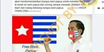 #CekFakta Jokowi Setuju Lepaskan Papua Barat