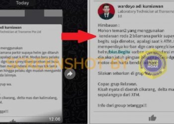 #CekFakta Modus Pencurian Menyemprot Bius ke Helm Pengendara Roda Dua