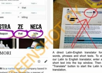 #CekFakta Nama AstraZeneca Memiliki Arti ‘Senjata yang Mematikan’