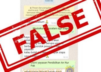 #CekFakta Pesan Whatsapp Meminta Donasi untuk Pesantren dan Yayasan oleh Wabup Gowa