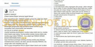 #CekFakta Rumput Paragis untuk Menyembuhkan Kanker