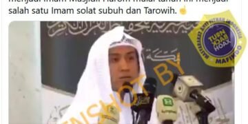 #CekFakta Seorang WNI Jadi Imam Masjidil Haram Mekkah