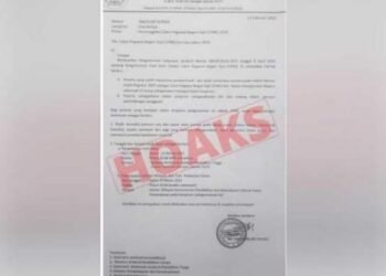 #CekFakta Surat Pemanggilan Peserta yang Lolos CPNS 2019