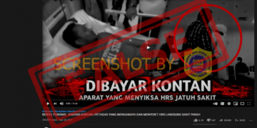 #CekFakta Video “Berita Terkini!!! – Dibayar Kontan | Petugas Yang Menganiaya Dan Menyeret HRS Langsung Sakit Parah”