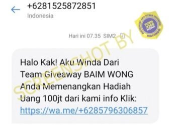 #CekFakta Baim Wong Adakan Giveaway Sebesar Rp100 Juta