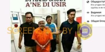#CekFakta Foto Rizieq Memakai Baju Tahanan dan Celana Pendek saat DiBorgol