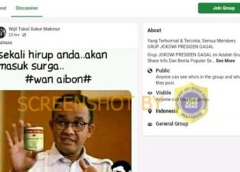 #CekFakta Gambar Anis Menunjukkan Lem Aibon