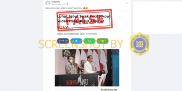 #CekFakta Gambar artikel berjudul “Luhut Sebut Sejak Kecil Jokowi Sudah Hafal 40 Juz Alquran”
