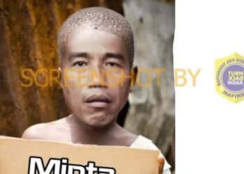 #CekFakta Gambar Jokowi Meminta Wakaf