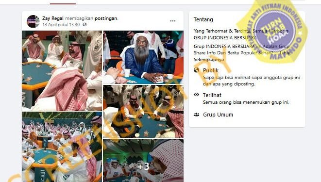 #CekFakta Judi Casino Halal di Arab Saudi