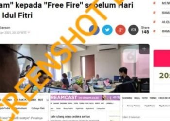#CekFakta Judul Artikel Berita Liputan6 “MUI akan segera mengeluarkan fatwa “Haram” kepada “Free Fire” sebelum Hari Raya Idul Fitri”