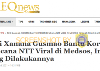 #CekFakta Judul Berita Reqnews “Xanana Gusmao Membantu Korban Bencana di NTT”