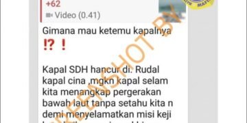 #CekFakta “Kapal SDH hancur di