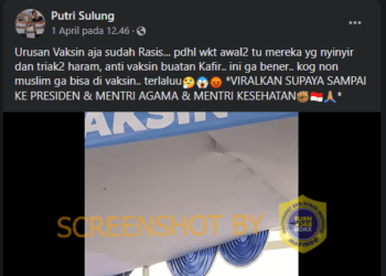 #CekFakta Muhammadiyah Larang Masyarakat dengan KTP Non-Islam Ikut Vaksin