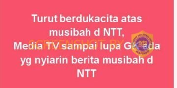 #CekFakta Musibah di NTT Tidak Disiarkan di Televisi