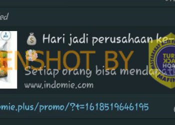 #CekFakta Pesan Berantai Tautan Indomie Bagikan Hadiah