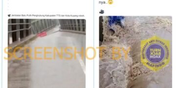 #CekFakta Potongan Video Banjir di Nusa Tenggara Timur