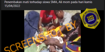 #CekFakta TNI/Polri Menembak Siswa SMA Papua