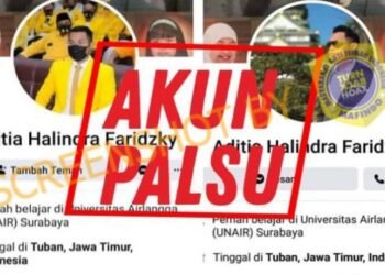 #CekFakta Akun Facebook Bupati Tuban “Aditia Halindra Faridzky”