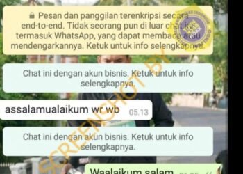 #CekFakta Akun Whatsap Bupati Sinjai Andi Seto Asapa “+6281232714315”