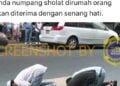 #CekFakta Foto “Apa Indonesia tidak punya tempat ibadah?”