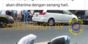 #CekFakta Foto “Apa Indonesia tidak punya tempat ibadah?”