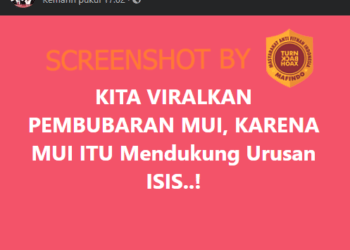 #CekFakta MUI Mendukung Urusan ISIS