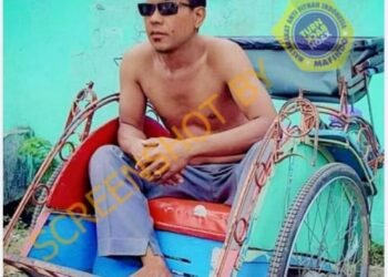 #CekFakta Munarman duduk di becak